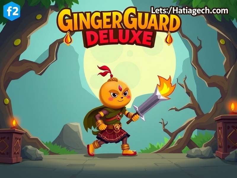 Ginger Guard Deluxe Gameplay Screenshot